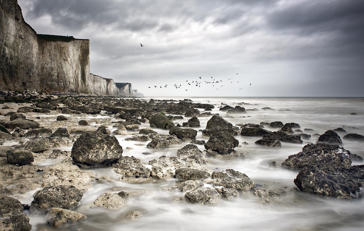 Silence / Coast between Ault and Le Tréport (France)